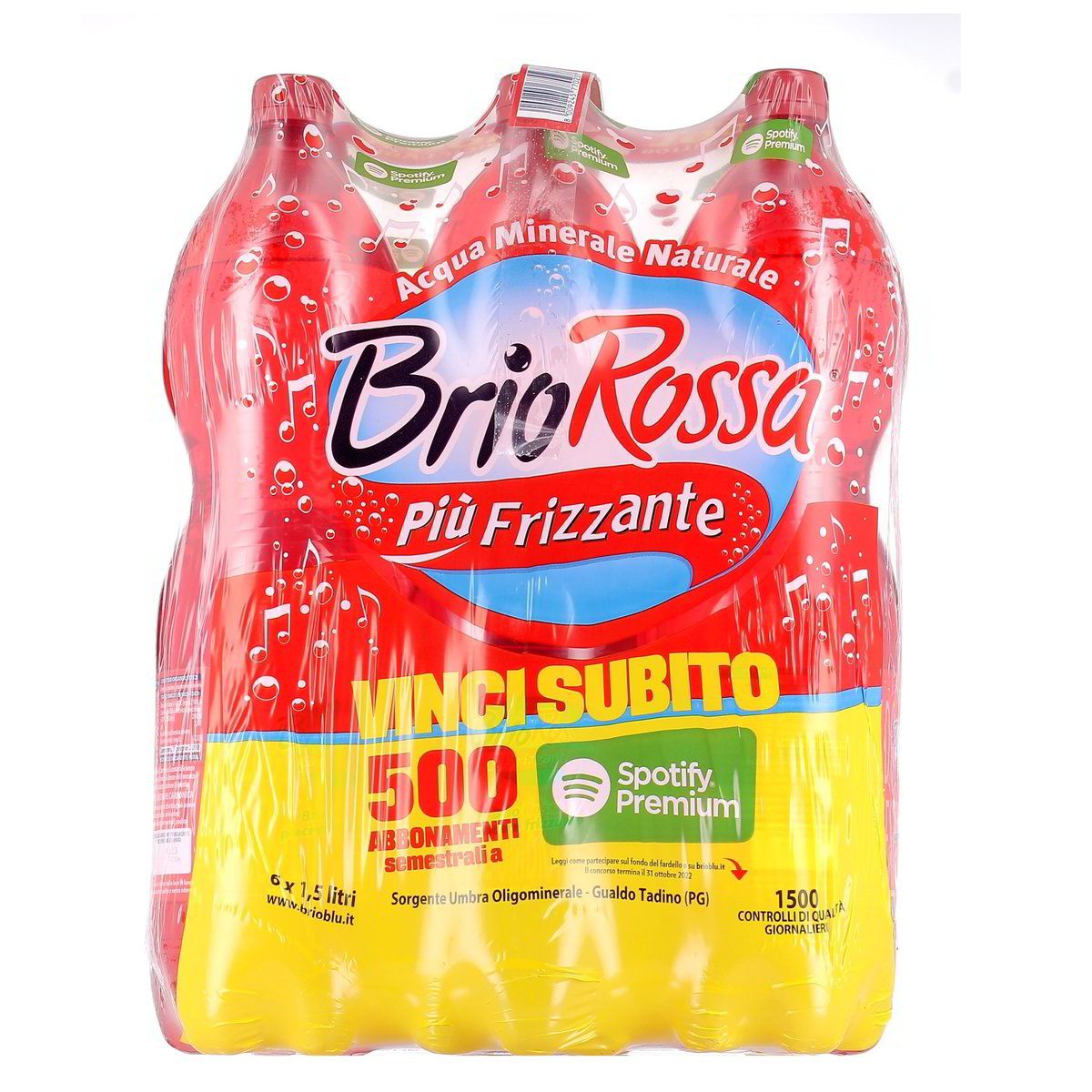Macchina Per Acqua Frizzante Portatile Da 1000 Ml, Colore Rosso - Per Creare Succhi E Bevante Gasate A Casa
